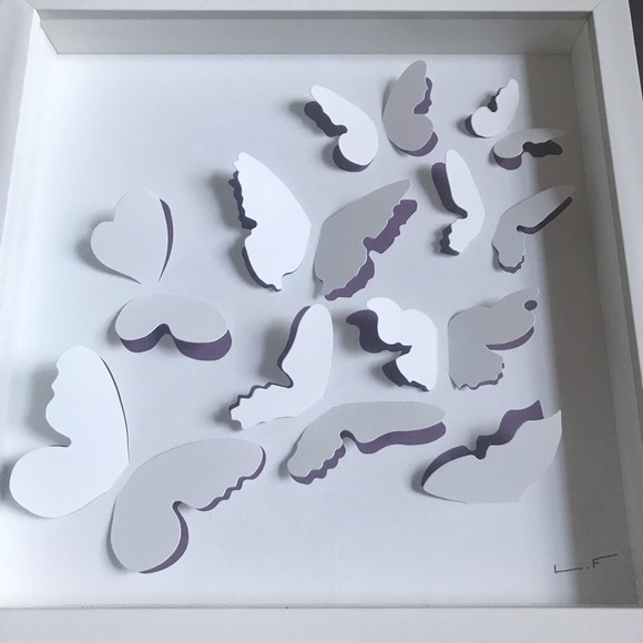 3D Butterfly Shadowbox - Picture 2 of 4